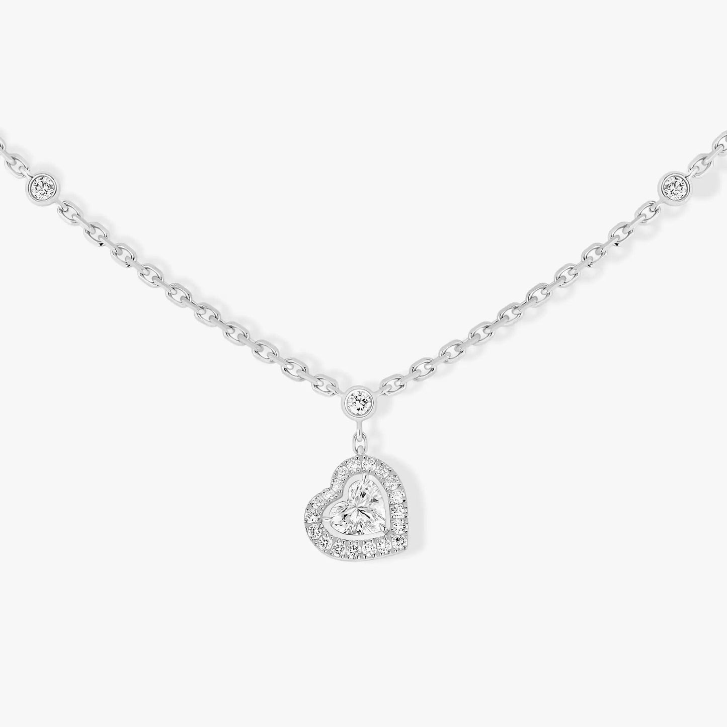 [Eternal jewelry]JOY HEART DIAMOND NECKLACE