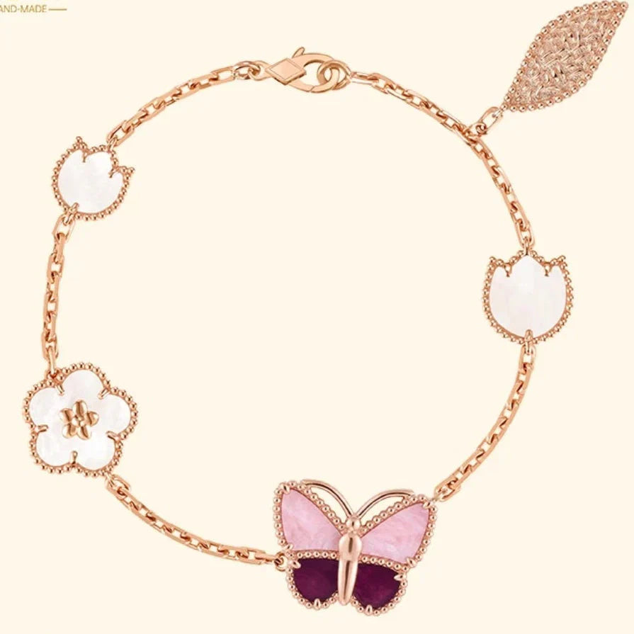 [Eternal jewelry]26 NEW CLOVER LUCKY LIGHT PURPLE SET