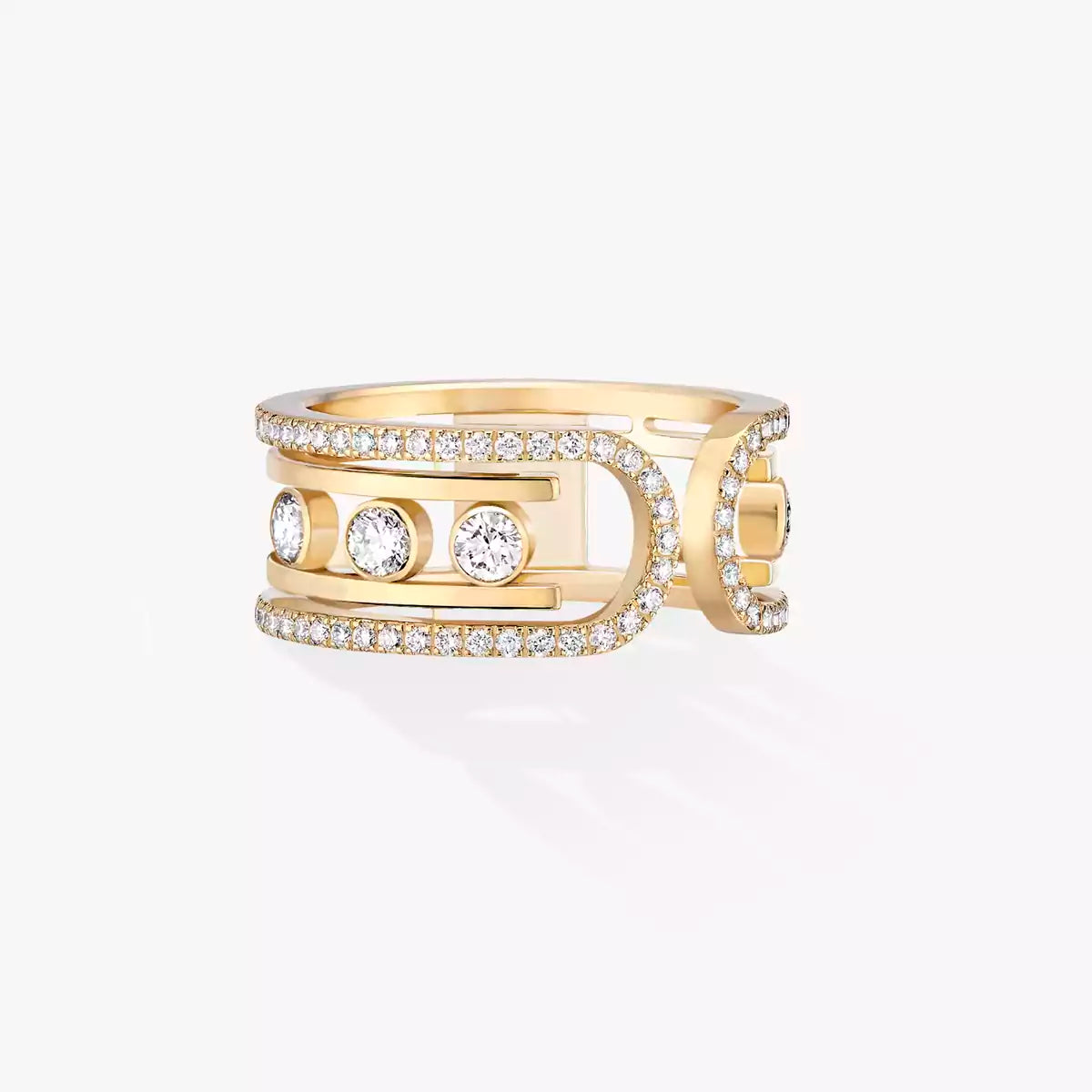 [Eternal jewelry]Move 10th Diamond Ring in Gold