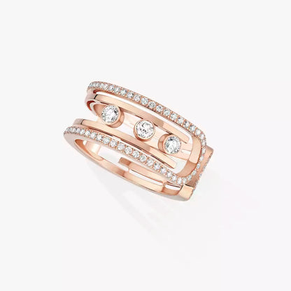 [Eternal jewelry]Move 10th Diamond Ring in Gold