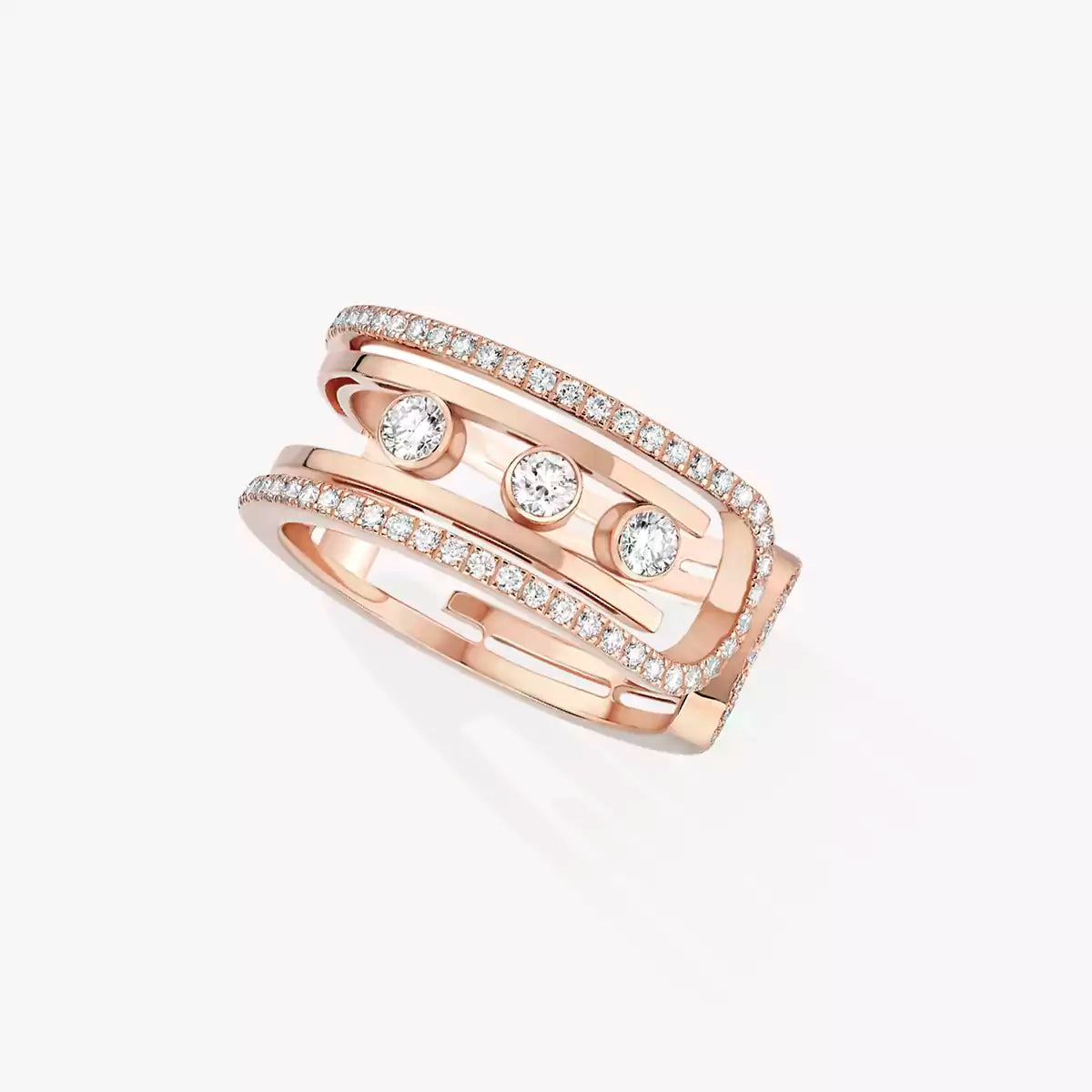 [Eternal jewelry]Move 10th Diamond Ring in Gold