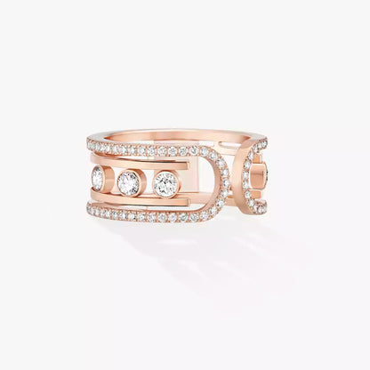 [Eternal jewelry]Move 10th Diamond Ring in Gold