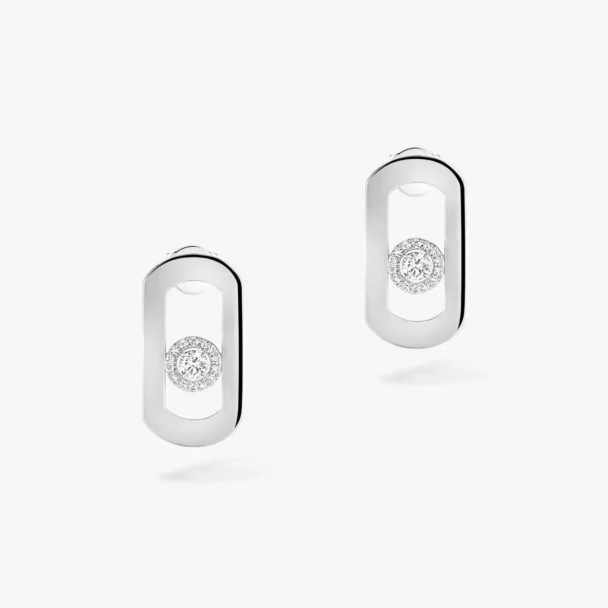 [Eternal jewelry]So Move Diamond Earrings in Yellow Gold