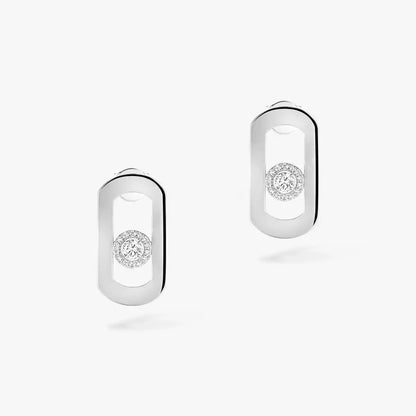 [Eternal jewelry]So Move Diamond Earrings in Yellow Gold