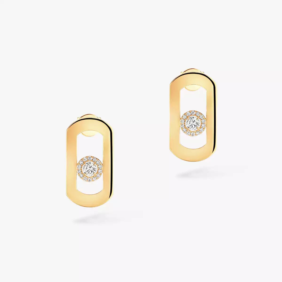 [Eternal jewelry]So Move Diamond Earrings in Yellow Gold