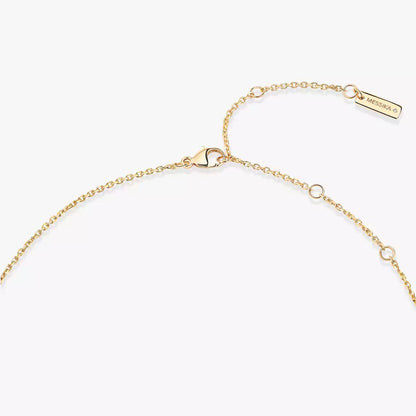[Eternal jewelry]Lucky Eye Diamond Necklace in Rose Gold and Turquoise
