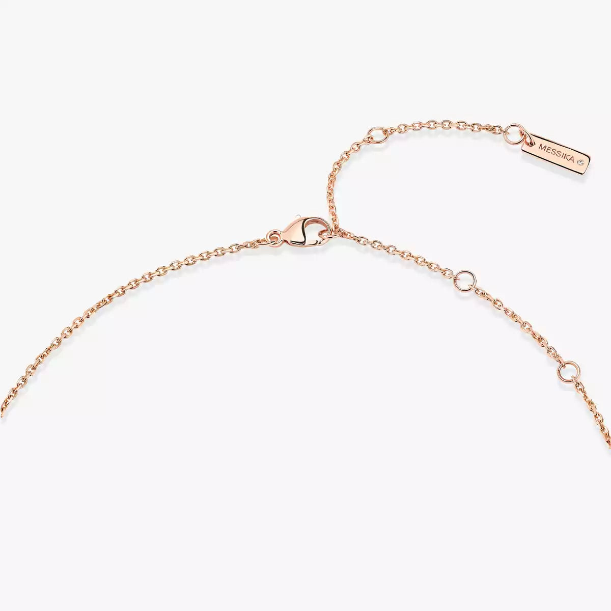 [Eternal jewelry]Lucky Eye Diamond Necklace in Rose Gold and Turquoise