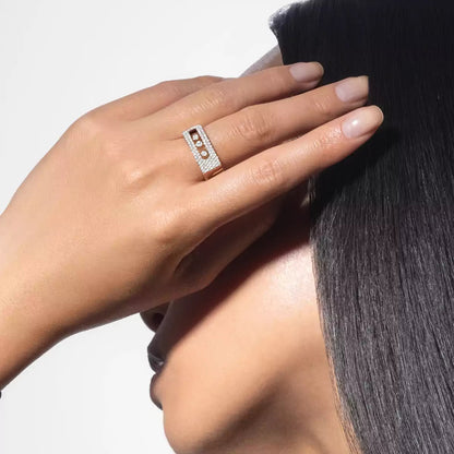 [Eternal jewelry] Move Noa Diamond Pave_ Ring