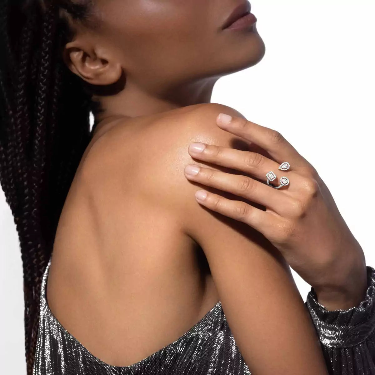 [[Eternal jewelry] Diamond Ring 0,25ct My Twin Trilogy