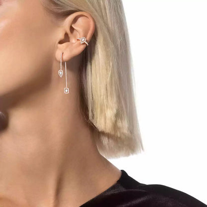 [Eternal jewelry]Diamond Drop Earrings My Twin