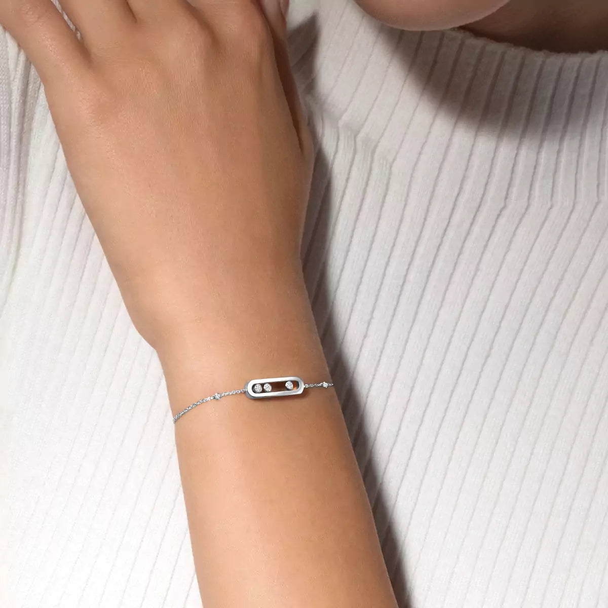 [Eternal jewelry]Baby Move Diamond Bracelet
