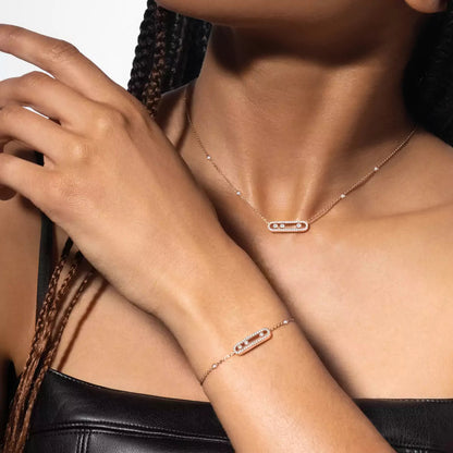 [Eternal jewelry]Pavé Baby Move Diamond Bracelet