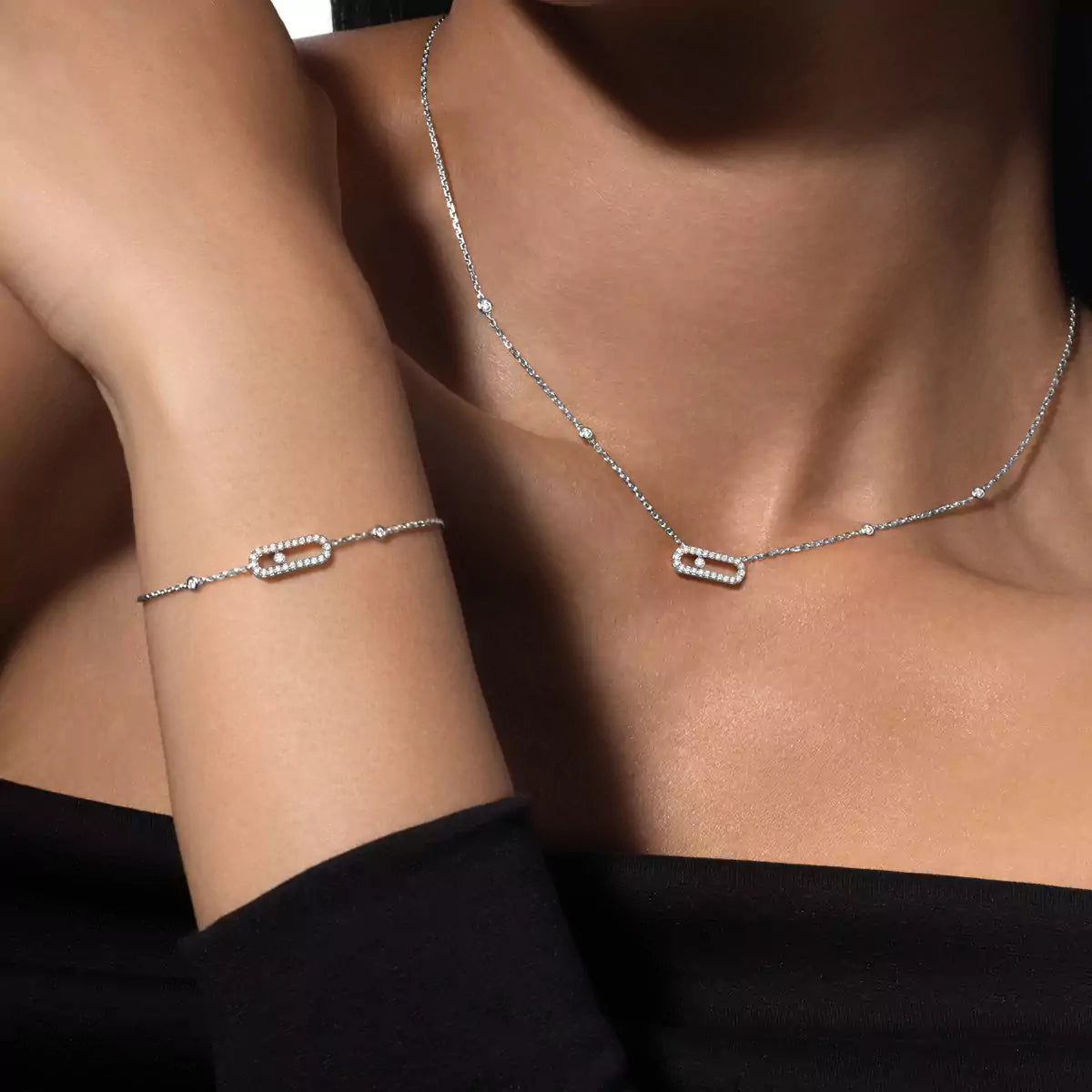 [Eternal jewelry]Move Uno Necklace