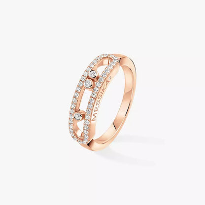 [Eternal jewelry] Baby Move Gold Diamond Pave_ Ring