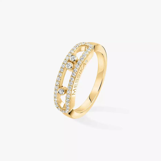 [Eternal jewelry] Baby Move Gold Diamond Pave_ Ring