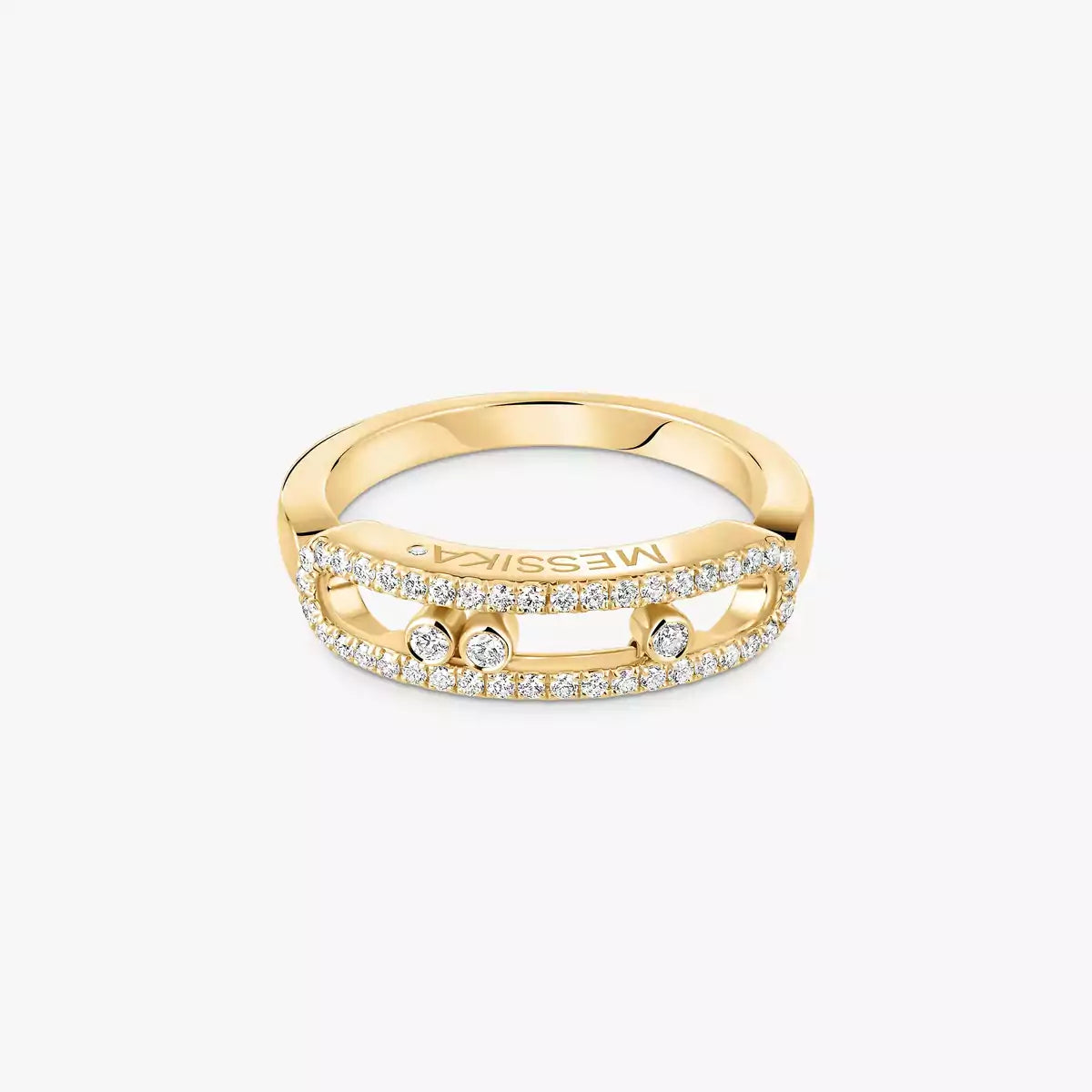 [Eternal jewelry] Baby Move Gold Diamond Pave_ Ring