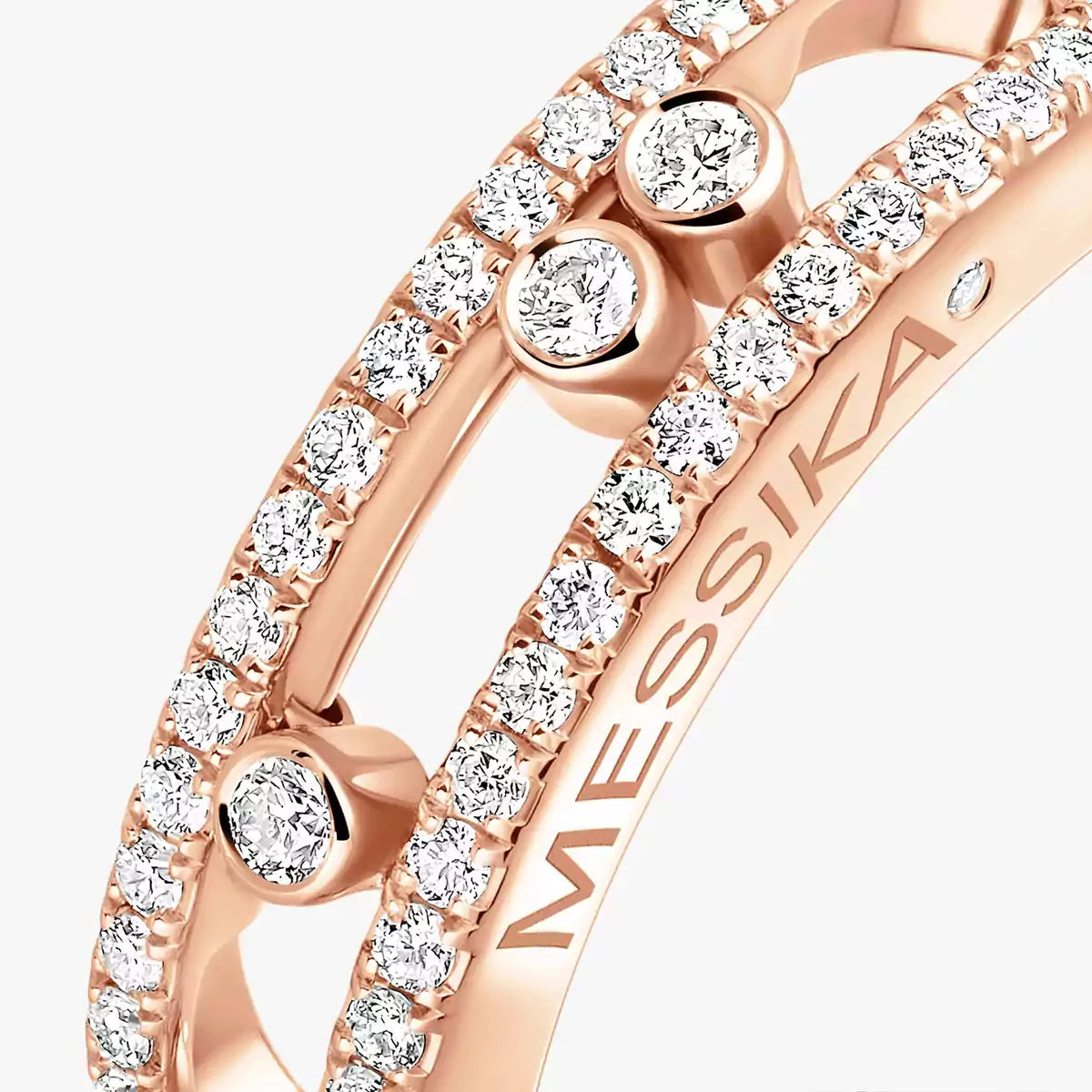 [Eternal jewelry] Baby Move Gold Diamond Pave_ Ring