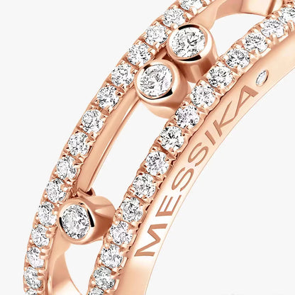 [Eternal jewelry] Baby Move Gold Diamond Pave_ Ring