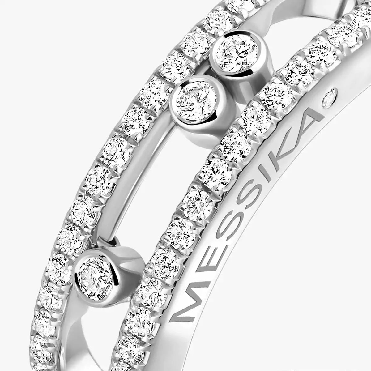 [Eternal jewelry] Baby Move Gold Diamond Pave_ Ring