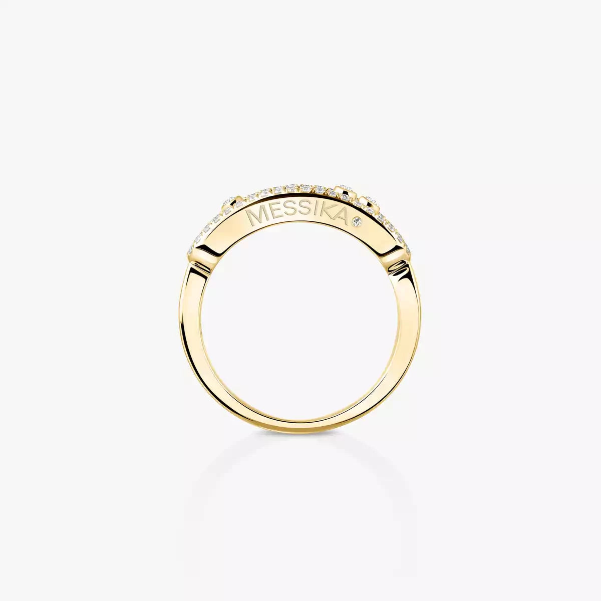 [Eternal jewelry] Baby Move Gold Diamond Pave_ Ring