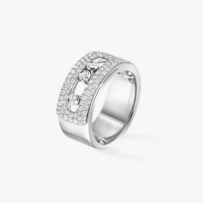 [Eternal jewelry] Move Noa Diamond Pave_ Ring