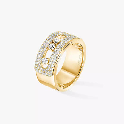 [Eternal jewelry] Move Noa Diamond Pave_ Ring