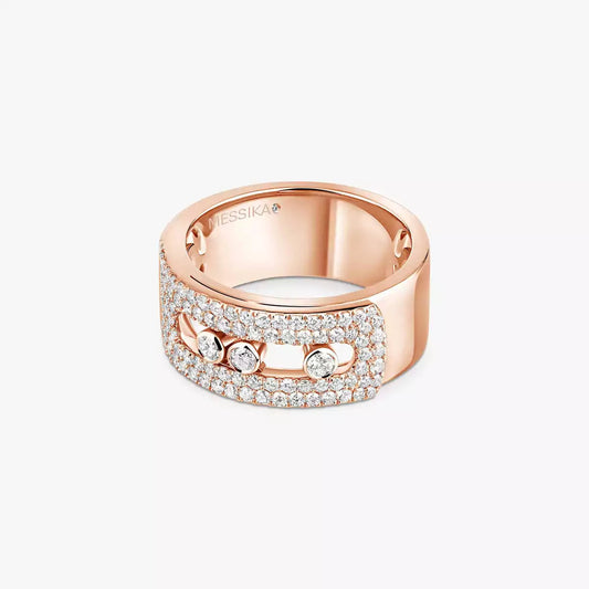 [Eternal jewelry] Move Noa Diamond Pave_ Ring