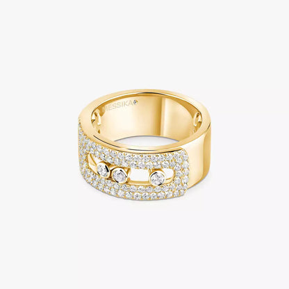 [Eternal jewelry] Move Noa Diamond Pave_ Ring
