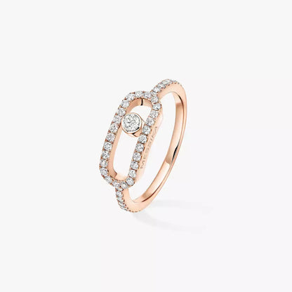 [Eternal jewelry]Move Uno Diamond Ring in Gold