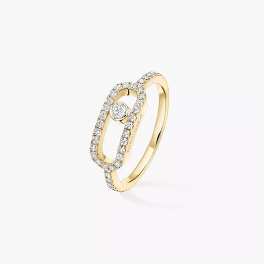 [Eternal jewelry]Move Uno Diamond Ring in Gold