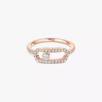 [Eternal jewelry]Move Uno Diamond Ring in Gold