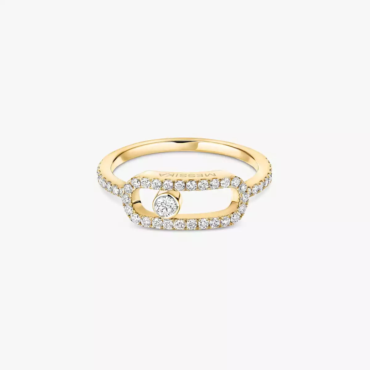 [Eternal jewelry]Move Uno Diamond Ring in Gold