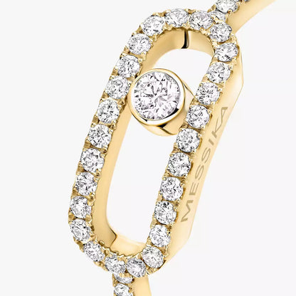 [Eternal jewelry]Move Uno Diamond Ring in Gold