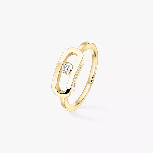 [Eternal jewelry]Move Uno Diamond Ring in Gold