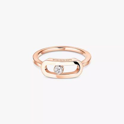 [Eternal jewelry]Move Uno Diamond Ring in Gold