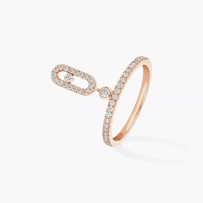 [Eternal jewelry]Move Uno Diamond Ring