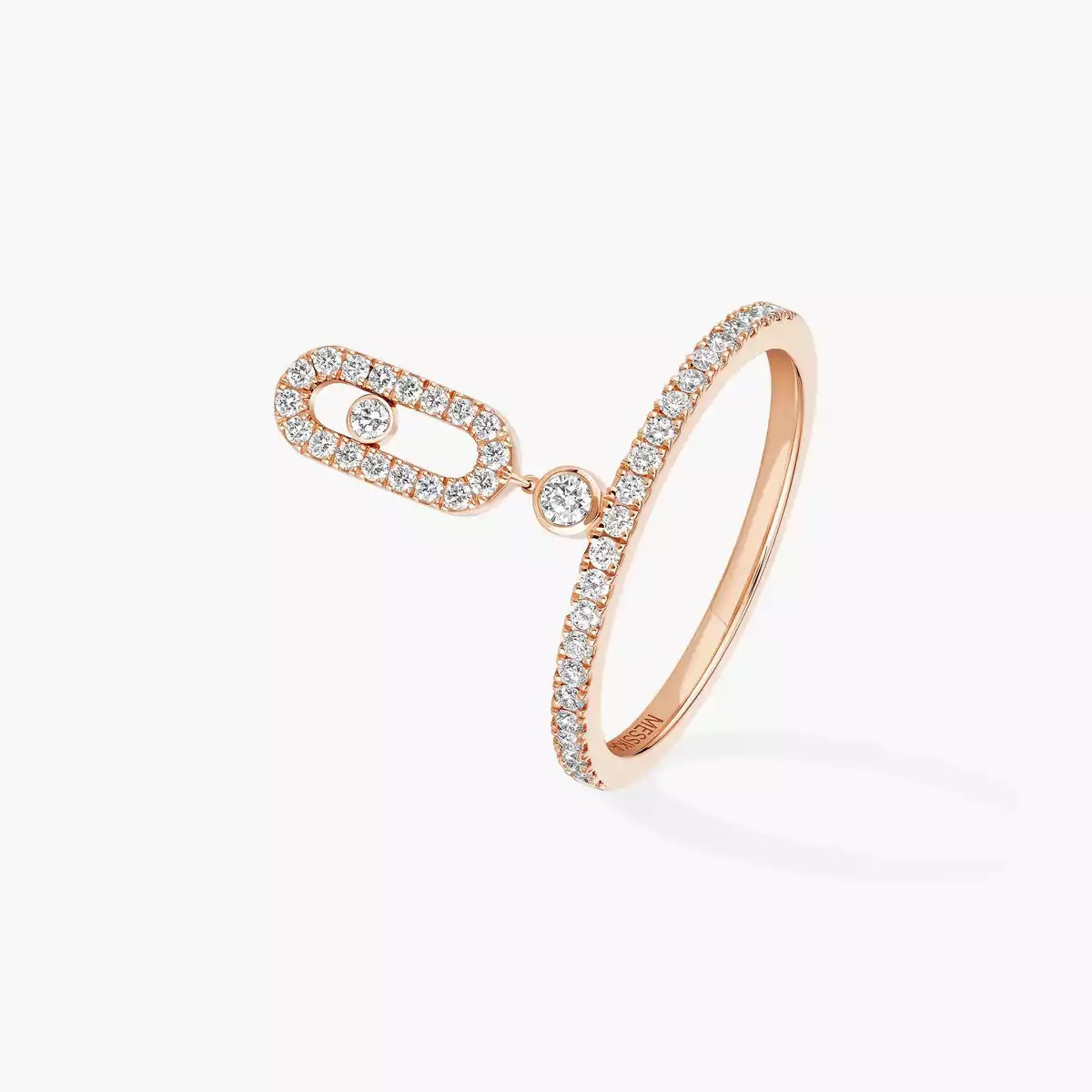 [Eternal jewelry]Move Uno Diamond Ring