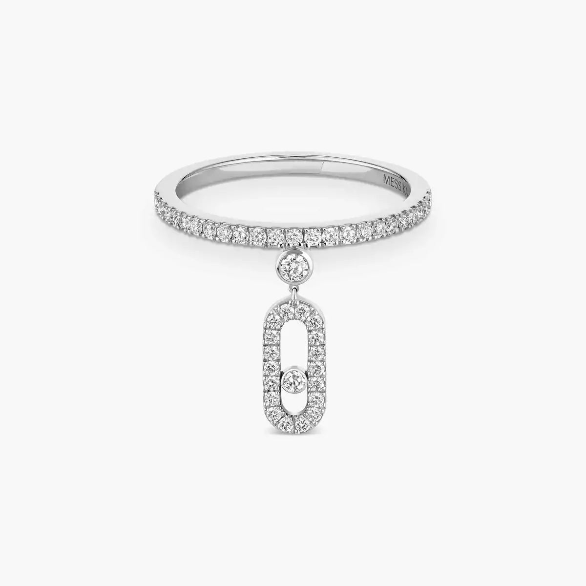 [Eternal jewelry]Move Uno Diamond Ring
