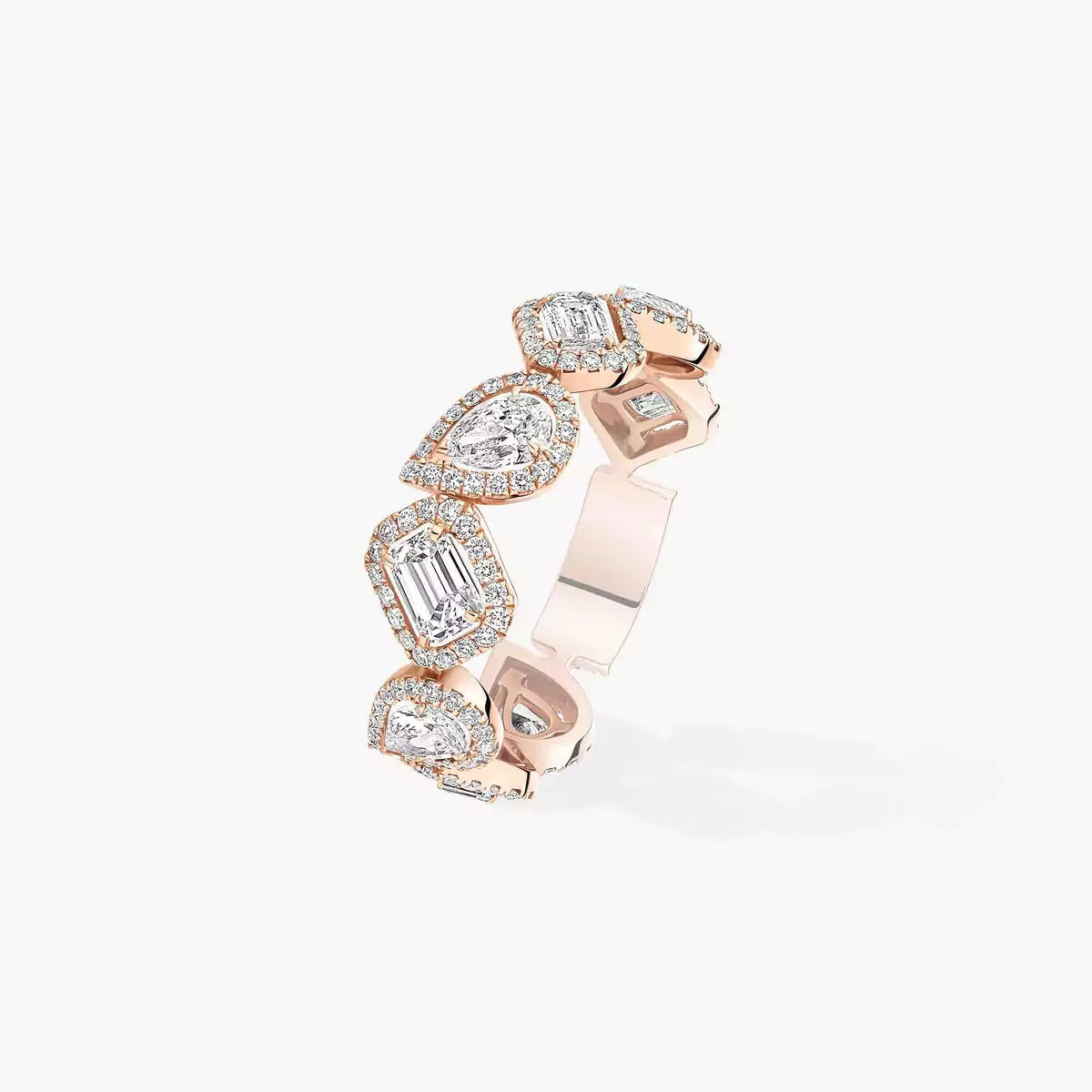 [Eternal jewelry]Diamond Wedding Ring My Twin