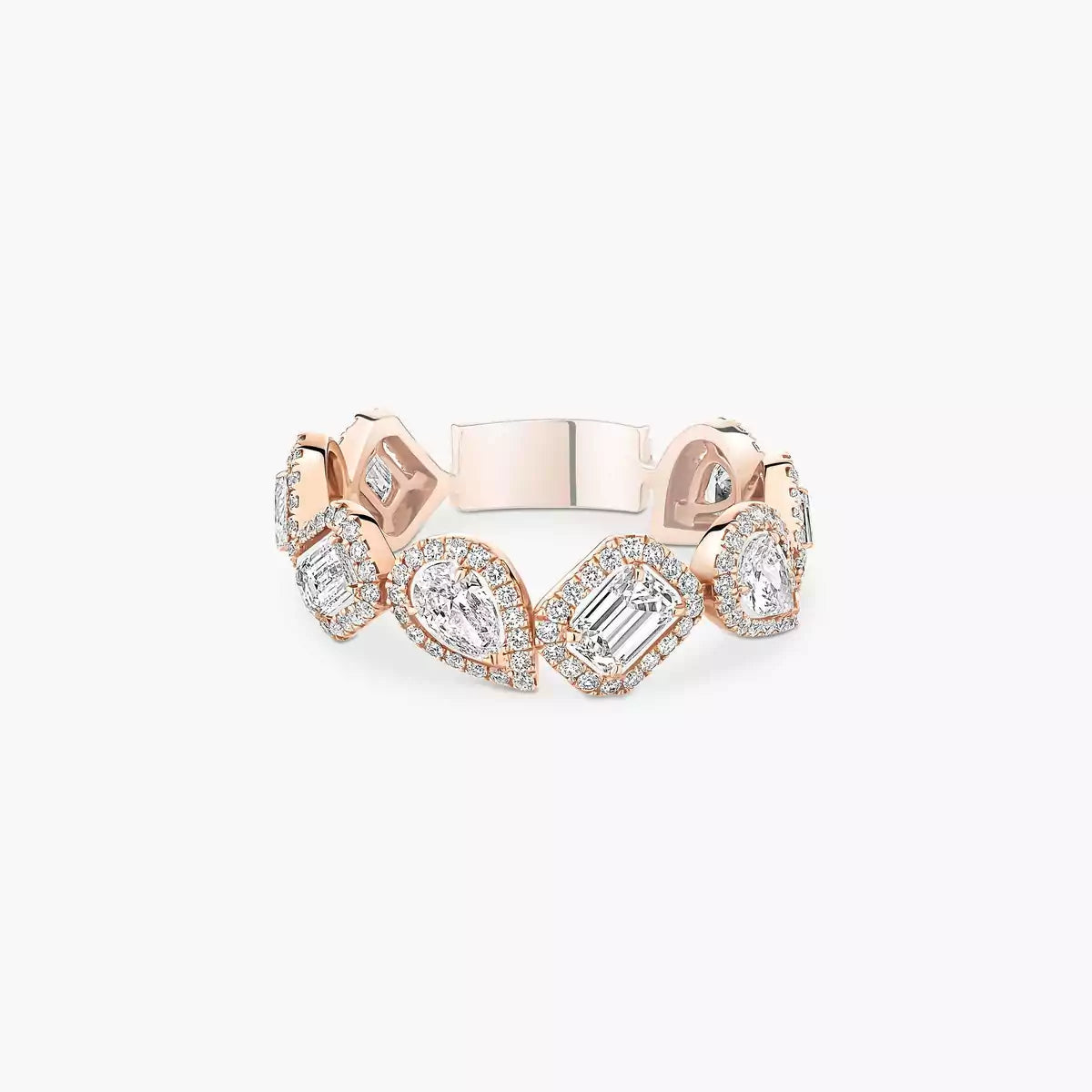 [Eternal jewelry]Diamond Wedding Ring My Twin