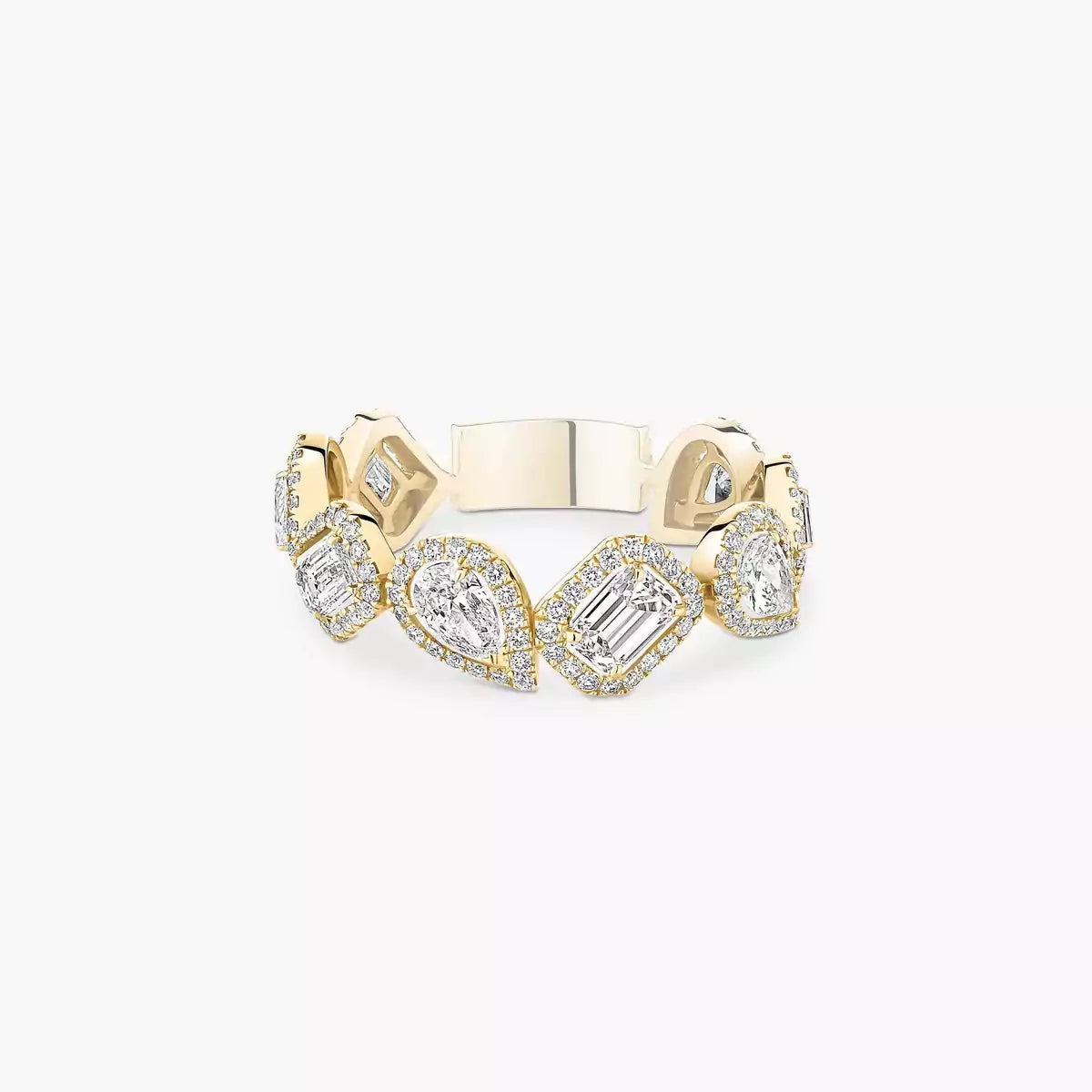 [Eternal jewelry]Diamond Wedding Ring My Twin