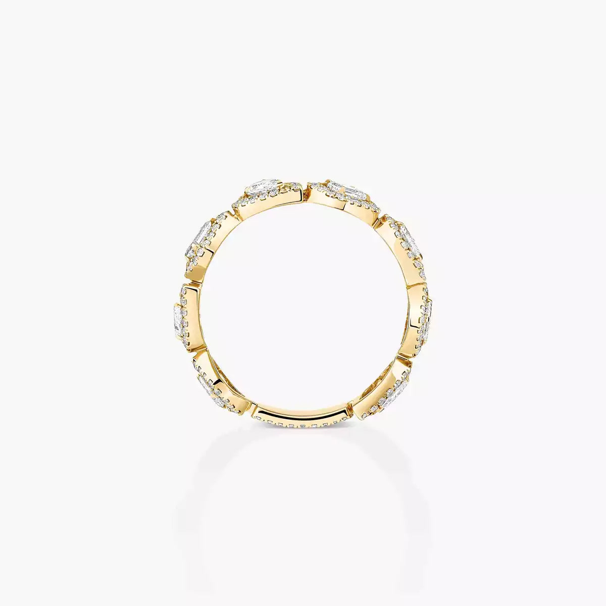 [Eternal jewelry]Diamond Wedding Ring My Twin