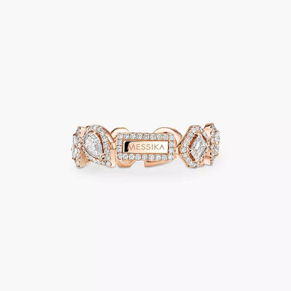 [Eternal jewelry]Diamond Wedding Ring My Twin