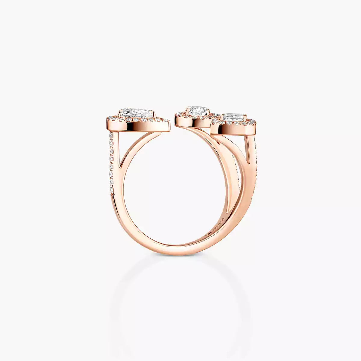[[Eternal jewelry] Diamond Ring 0,25ct My Twin Trilogy