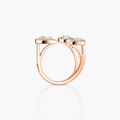 [[Eternal jewelry] Diamond Ring 0,25ct My Twin Trilogy
