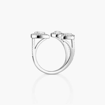 [[Eternal jewelry] Diamond Ring 0,25ct My Twin Trilogy