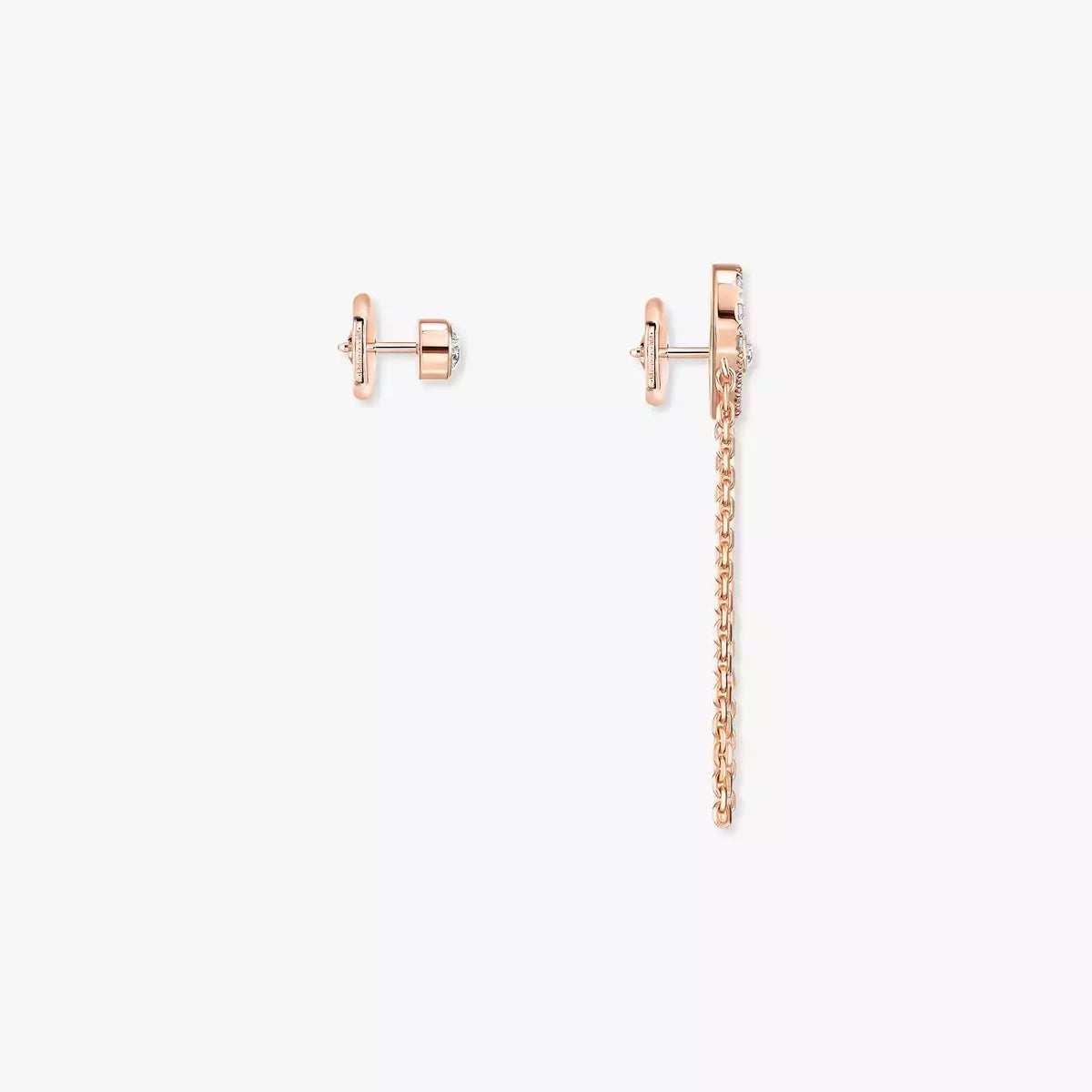 [Eternal jewelry]Move Uno Diamond Earrings
