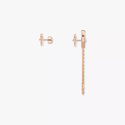 [Eternal jewelry]Move Uno Diamond Earrings