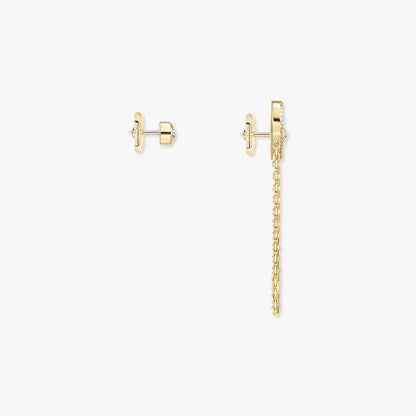 [Eternal jewelry]Move Uno Diamond Earrings