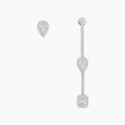[Eternal jewelry]Diamond Drop Earrings My Twin